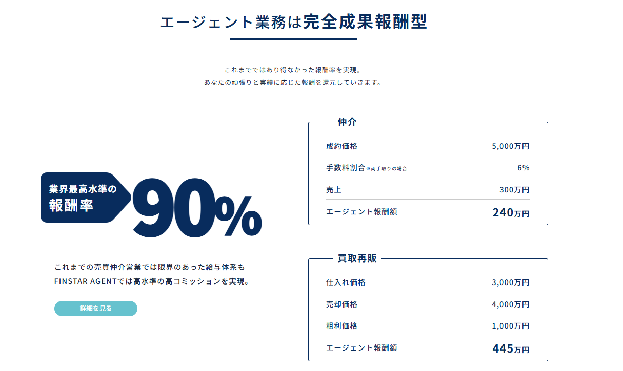 FINSTAR AGENTの詳細1
